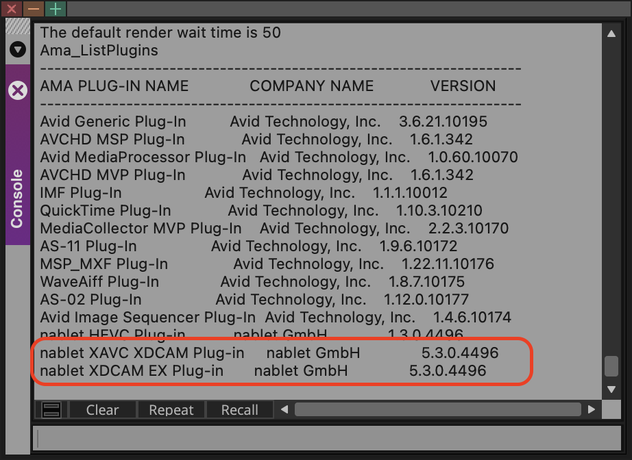 MediaComposer_Console_AMAList.png